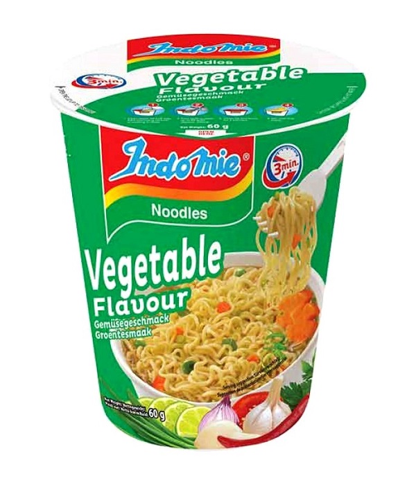 Indomie Cup instant noodles gusto Verdure - 60g.